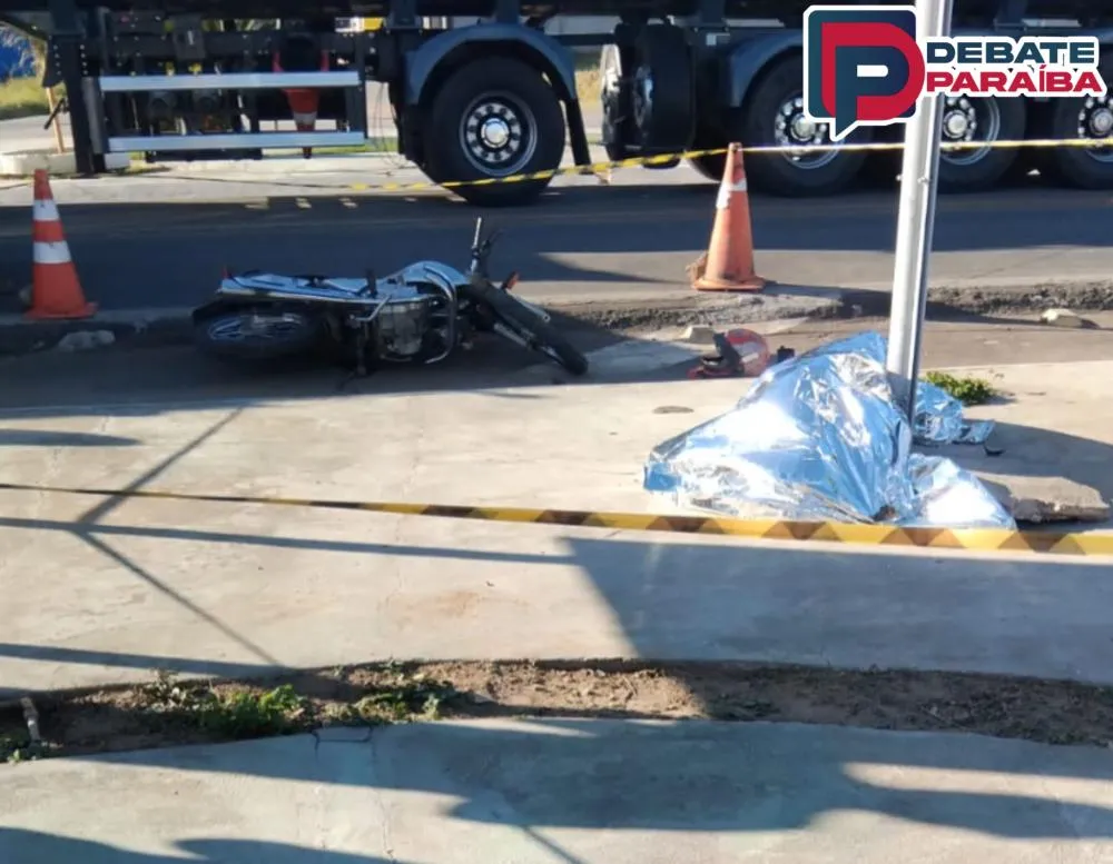 Motociclista morre após colidir com lombada eletrônica, na BR-230, no município de Sousa