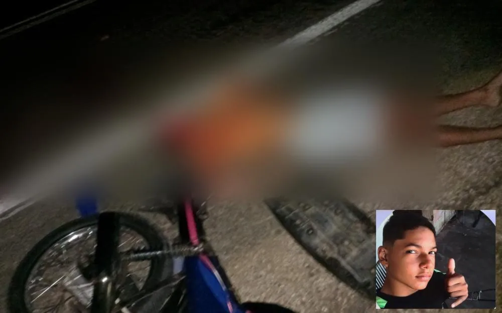 Jovem de 16 anos morre em grave acidente com motocicleta na BR-230, no município de Marizópolis