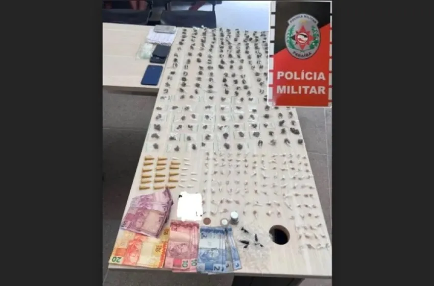 Força Tática prende adulto e apreende dois adolescentes com drogas em Cajazeiras