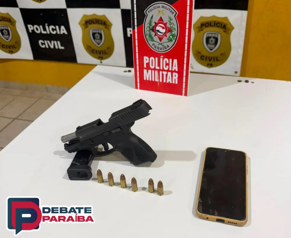 Foragido da Justiça do Estado da Bahia condenado por praticar homicídio, é preso em ação integrada na cidade de Catolé do Rocha