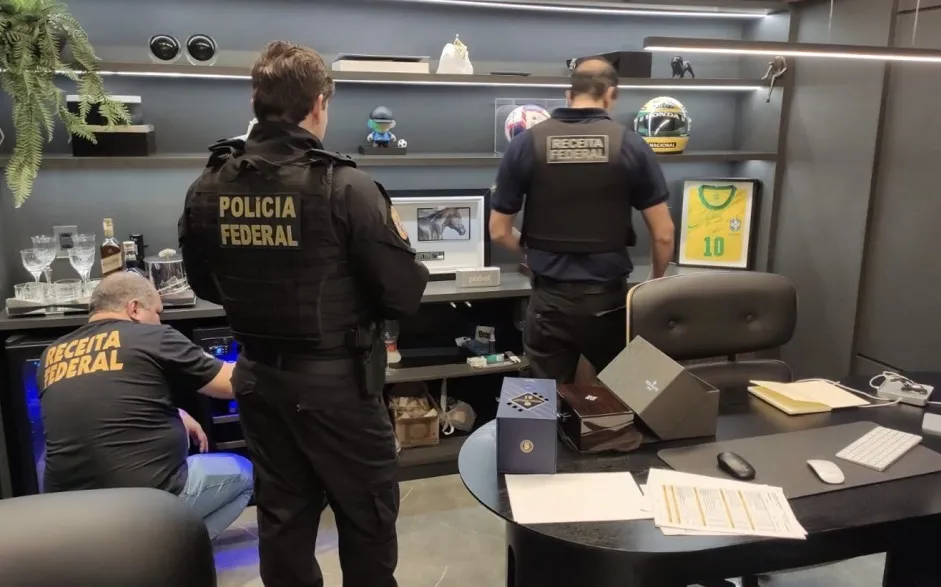 Além das buscas, a Justiça determinou a quebra de sigilos bancário e telemático dos investigados e autorizou o sequestro de bens e valores de até R$ 1,1 bilhão. (Foto: Reprodução).