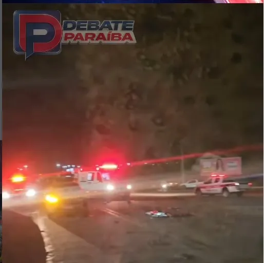 A Polícia Rodoviária Federal (PRF) esteve no local, realizou o isolamento da área e orientou o trânsito durante os trabalhos de perícia. (Foto: Reprodução).