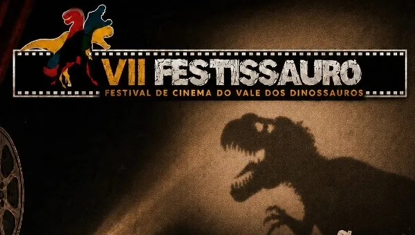 O Festival de Cinema do Vale dos Dinossauros será realizado de 26 a 31 de outubro, no Cinema Municipal de Sousa, reunindo produções sertanejas, paraibanas e nacionais, além da mostra infantil. (Foto: Reprodução).