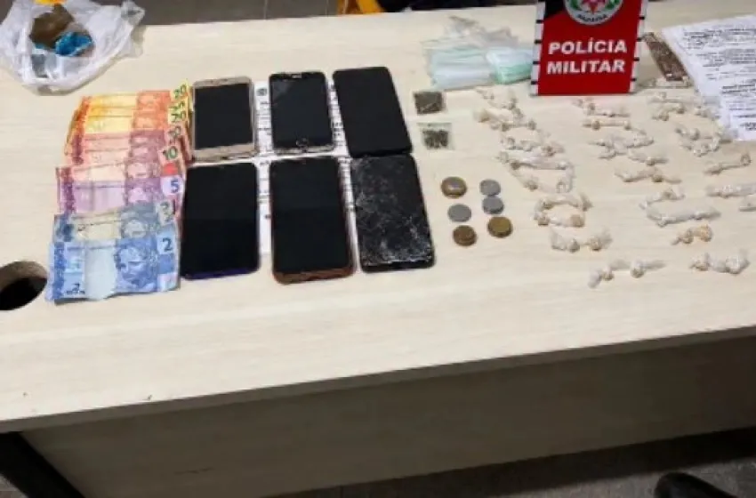 Homem é preso com 50 porções de crack e maconha durante ação da ROTAM em Cajazeiras
