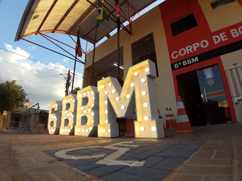 Major Everson estava a frente da 1ª CBM/6º BBM na cidade de Pombal (Foto: Reprodução)