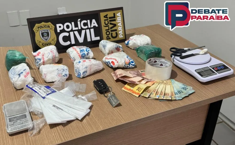 Grupo Tático Especial prende indivíduo em flagrante com cocaína e dinheiro, em ação realizada no município de Vieirópolis