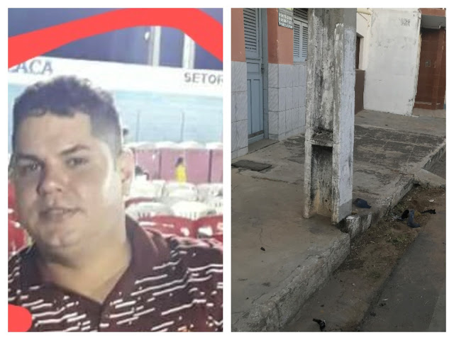 O corpo foi removido ao IML de Cajazeiras para ser feita a necropsia (Foto: Reprodução)