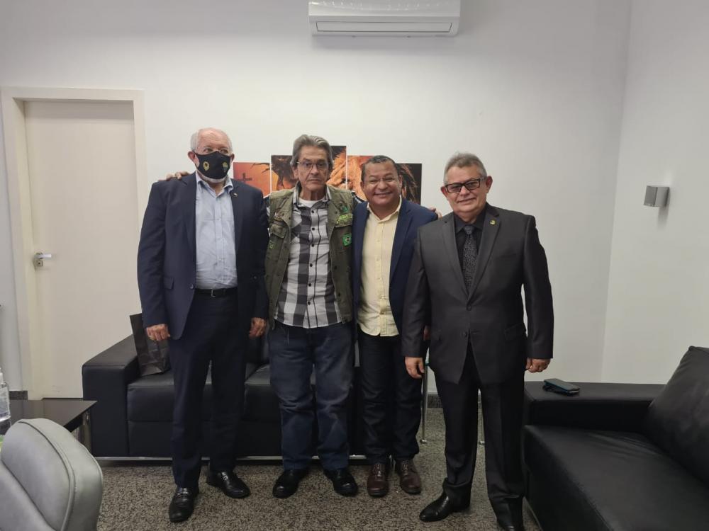 A reunião foi mediada pelo coordenador da legenda no Nordeste, Coronel Meira. (Foto: Reprodução).