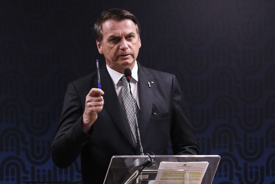 “O que queremos é fazer do Patriota o maior partido depois de 2022. Vim para o Patriota para somar, me sinto um dos fundadores, participei da escolha do nome. Já deveria ter vindo antes”, disse Flávio Bolsonaro. (Foto: Valter Campanato/Agência Brasil/Arqu