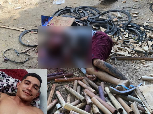 Jovem de 22 anos é assassinado com diversos tiros de pistola no município de São Bento
