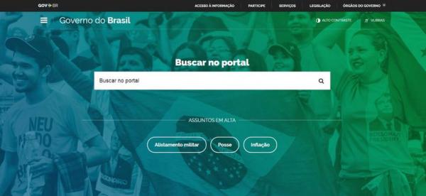 overno retirou os símbolos alusivos a Bolsonaro Foto: Reprodução