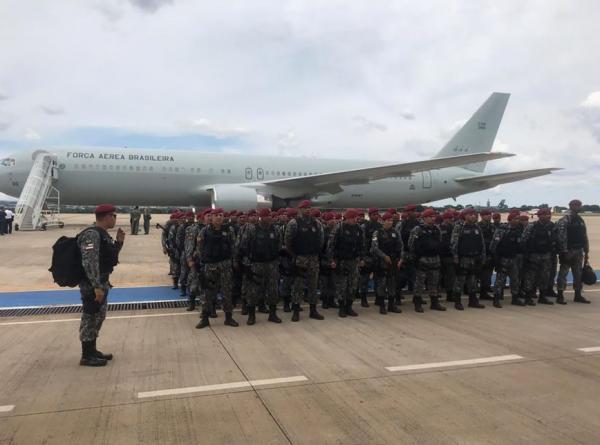 Força Nacional chega ao estado do Ceará - G1