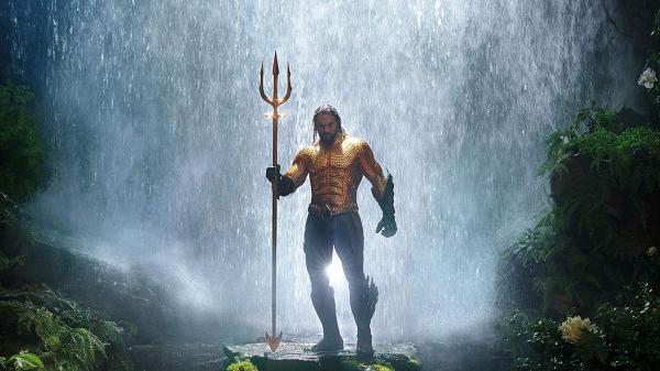 Jason Momoa em cena de 'Aquaman' - Foto: Divulgação