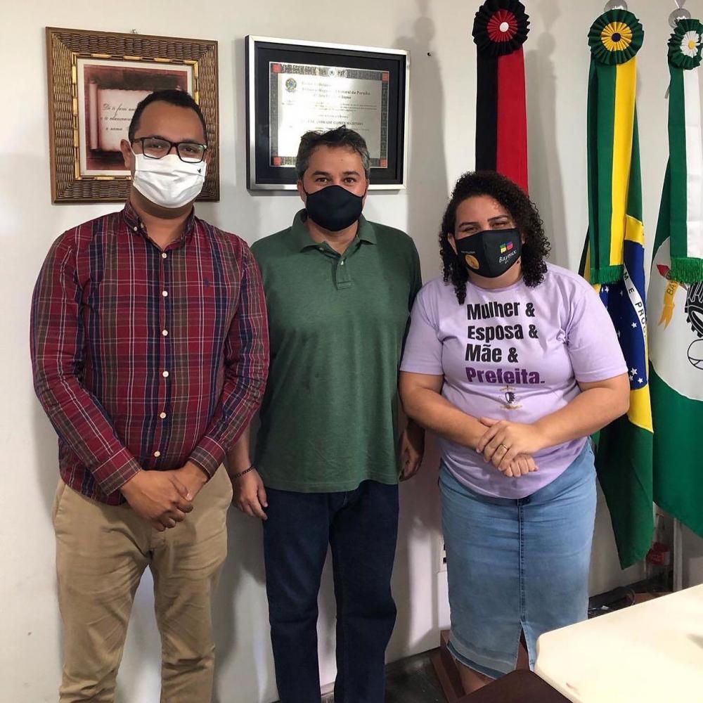 Luciene reforçou parceria com Efraim e deu seu apoio à candidatura do parlamentar rumo ao Senado Federal. (Foto: Divulgação).