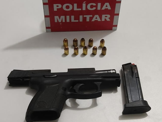 O investigado recebeu voz de prisão e foi conduzido à delegacia de Polícia Civil para serem adotados os procedimentos que necessita o caso (Foto: Divulgação PMPB)