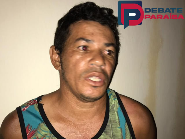 Janierison Mendonça posteriormente foi levado à Cadeia Pública de Pombal ficando à disposição da Justiça (Foto: Reprodução)