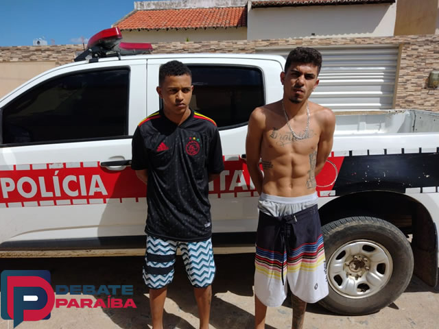 Sousense acusado de assaltos e tentativa de homicídio é preso com armas e drogas pela Polícia Militar em Itaporanga