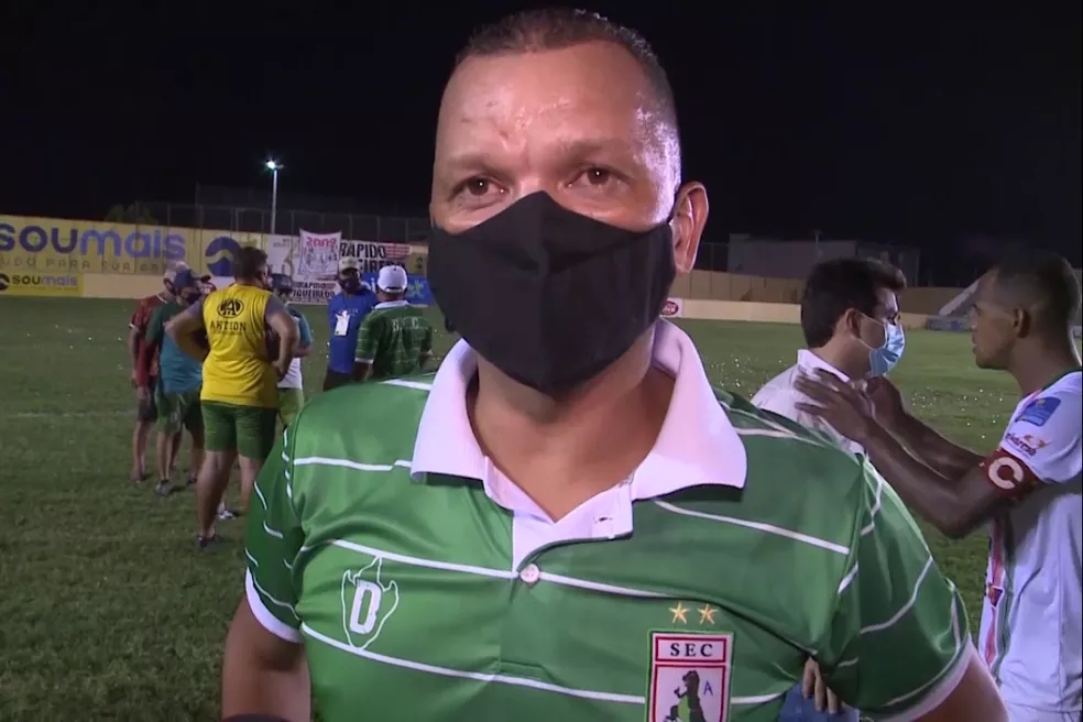 Para o técnico Warley o empate em 1 a 1 com o Treze ficou de bom tamanho Foto: (Reprodução / TV Paraíba)