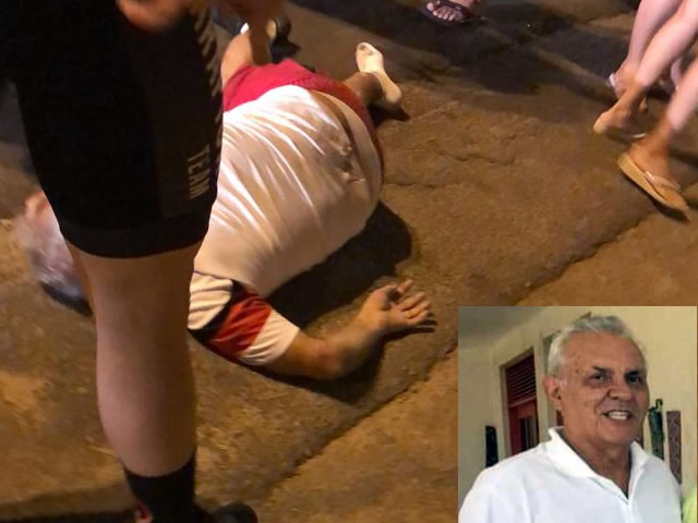 O Policiamento de Trânsito foi acionado ao local do acidente e adotou os procedimentos necessários (Foto: Reprodução)