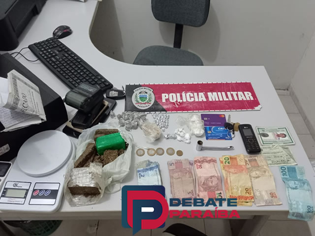 O material apreendido foi apresentado na delegacia de Polícia Civil para serem aplicadas as medidas necessárias que requer o caso (Foto: Reprodução)