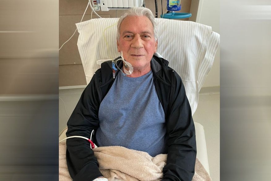 José Aldemir segue internado no Hospital Sírio Libanês, em São Paulo (Foto: Reprodução)