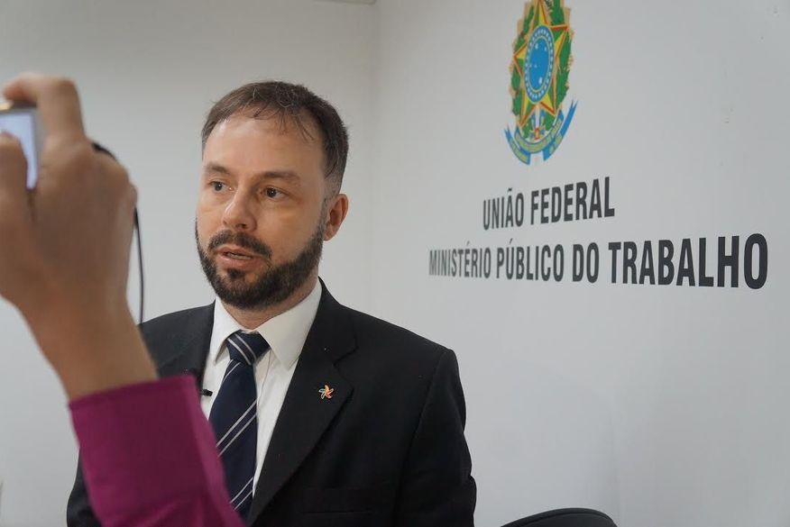 Procurador do MPT, Eduardo Varandas, recomendou alterações no edital (Foto: Reprodução)