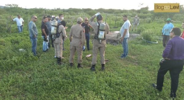 Polícia encontra corpo de aposentado. (Foto: Blog do Levi).