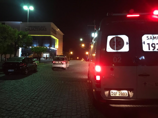 Guarnições do 6º BPM e do BOPE ao terem conhecimento do fato iniciaram as diligências por toda a cidade, porém nenhum suspeito foi localizado e preso (Foto: Reprodução Blog do Angelo Lima)