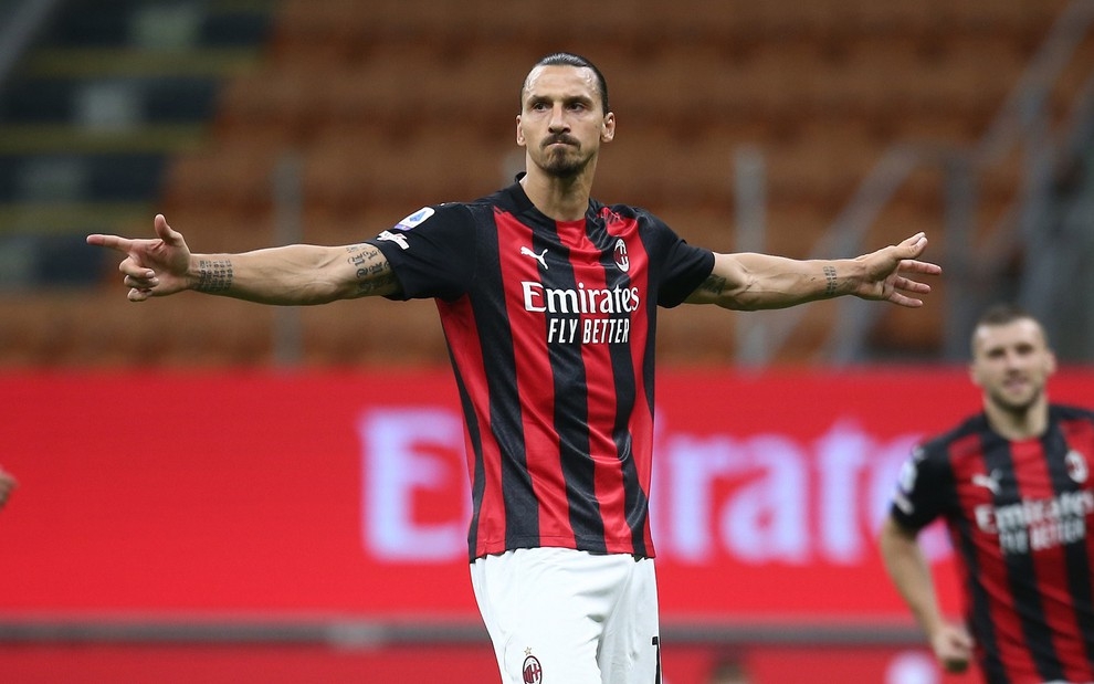 Zlatan Ibrahimovic, destaque do Milan: Campeonato Italiano é da Disney por três anos (Foto: AC Milan)