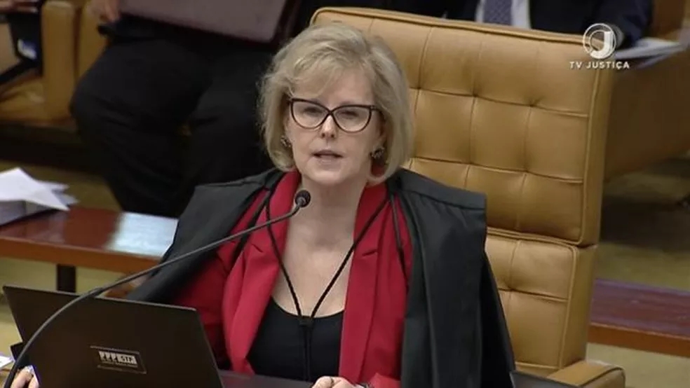 Ministra Rosa Weber em novembro de 2019. — Foto: Reprodução/TV Justiça