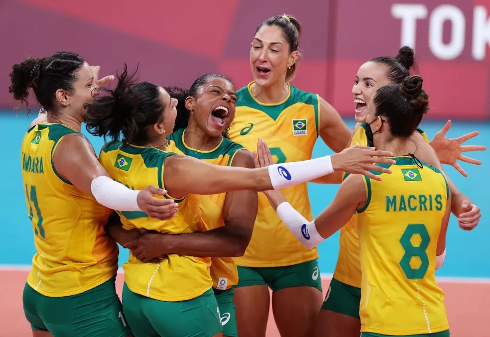 Fê Garay comemora a vitória — Foto: Toru Hanai/Getty Images