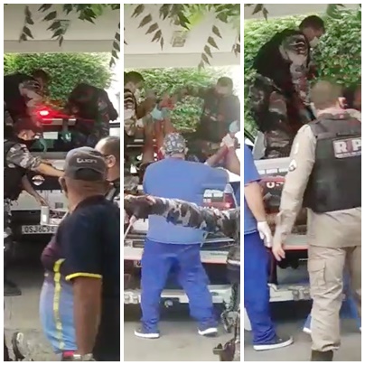 O material que estava com os suspeitos foi apreendido e levado à Central de Polícia Civil (Foto: Reprodução)