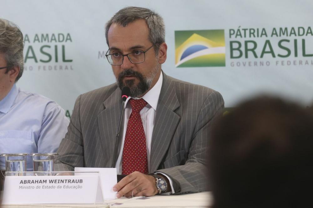 Ministro do Estado da Educação Abraham Weintraub. Foto: Antonio Cruz/ Agência Brasil