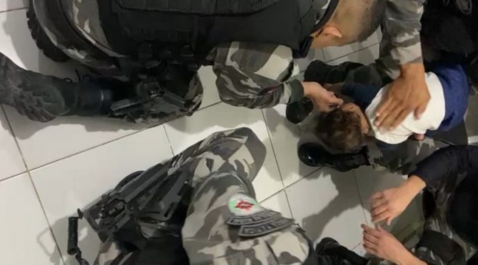 O caso aconteceu no começo da noite desta segunda-feira (2), no Colinas do Sul, no bairro de Gramame (Foto: Divulgação/ PMPB)