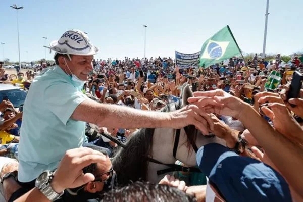 Região foi a única em que o titular do Planalto foi derrotado por Haddad, em 2018. Bolsonaro conquistou 30% dos votos; petista teve 69% (Foto retirada do Metrópoles)