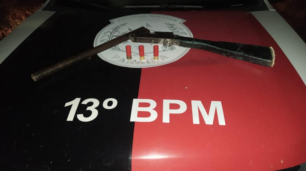 Diante do ilícito, o acusado recebeu voz de prisão e foi conduzido à delegacia de Polícia Civil para serem adotadas as medidas que determina a Lei (Foto: Divulgação PMPB)