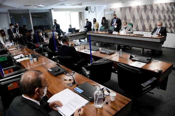 CPI da Covid no Senado Federal (Foto: Metrópoles)