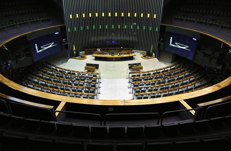 Foram 347 votos a favor e 135 contra. O texto agora segue para o Senado analisar. (Foto: Agência Câmara)