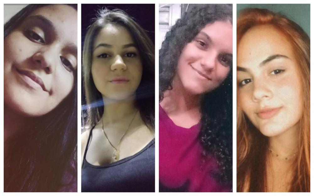 As alunas farão a segunda fase da prova, que ocorrerá em setembro (Foto: Debate Paraíba)