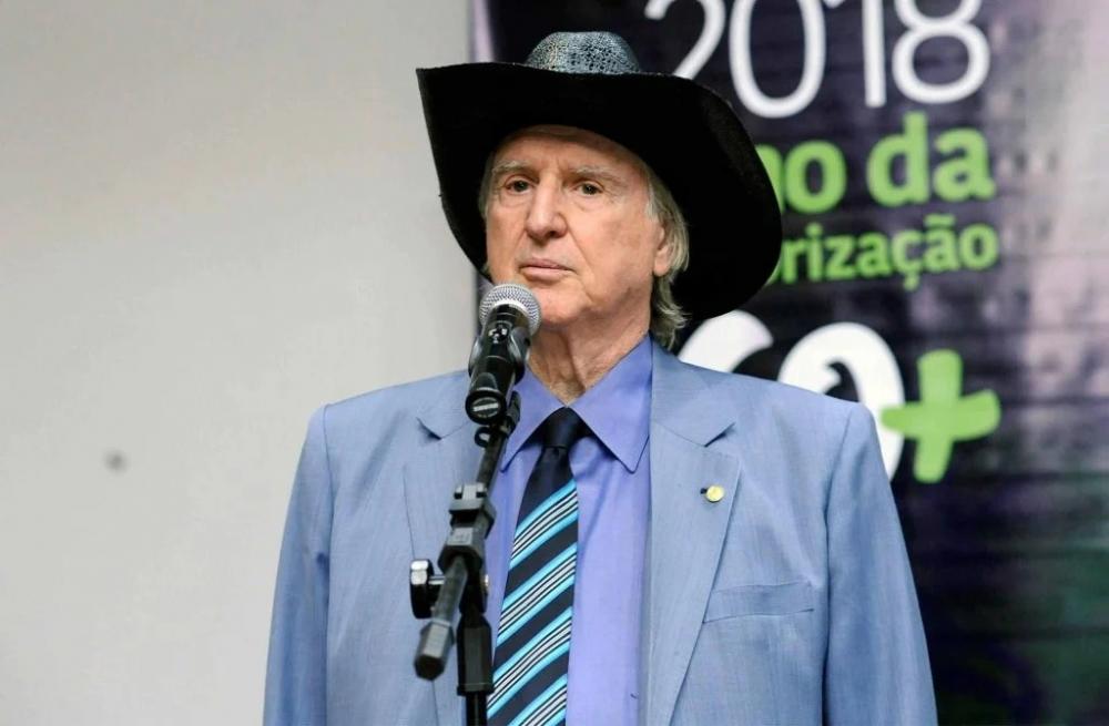 Sérgio Reis será investigado por ameaça (17.ago.2021) Foto: Reprodução / CNN