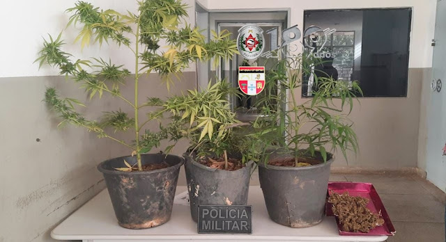 O suspeito foi apresentado na Delegacia de Polícia Civil para as medidas cabíveis (Foto: Divulgação PMPB)