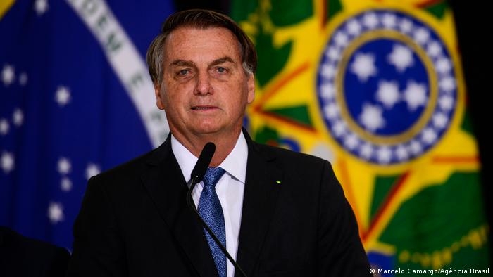 Jair Bolsonaro foi o escolhido entre os leitores do Debate Paraíba para se manter na Presidência da República, em 2022 (Foto: DW Brasil)