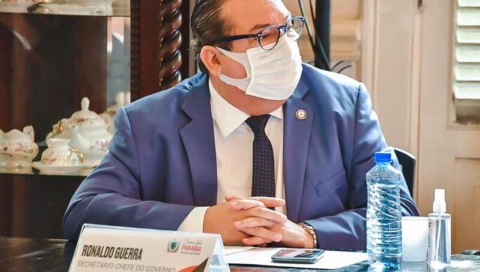 Ronaldo Guerra, que testou positivo para covid-19 na última terça-feira (14). (Foto: Reprodução).