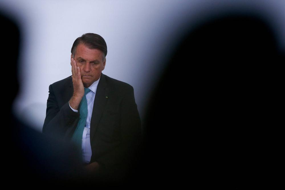 O presidente Jair Bolsonaro, em evento no Palácio do Planalto - Pedro Ladeira - 15.set.21/Folhapress