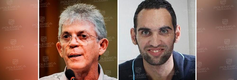 Jornalista sousense Ytalo Kubitschek peita Ricardo Coutinho em entrevista. (Foto: Polêmica Paraíba).