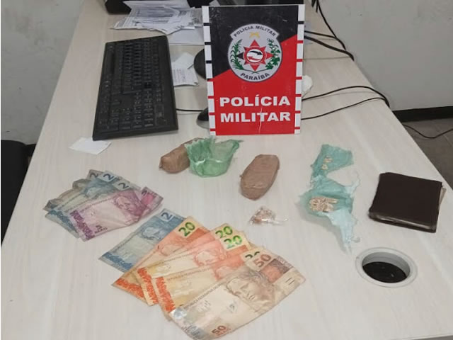 Diante do flagrante, os suspeitos foram detidos e conduzidos à delegacia de Polícia Civil para serem realizados os procedimentos que determina a Lei (Foto: Blog do Angelo Lima)
