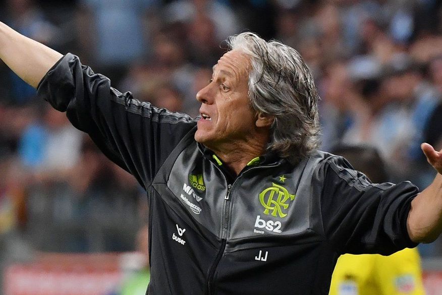 Técnico do Flamengo, o português Jorge Jesus. (Foto Reprodução).
