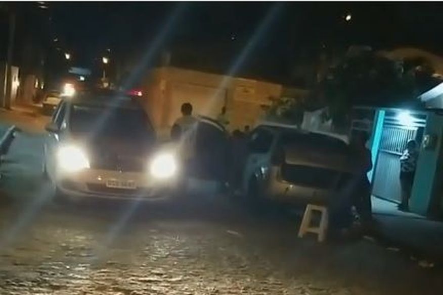A Policia foi acionada, mas até o momento não sabe informar a causa do crime e quem cometeu. (Foto: Reprodução).