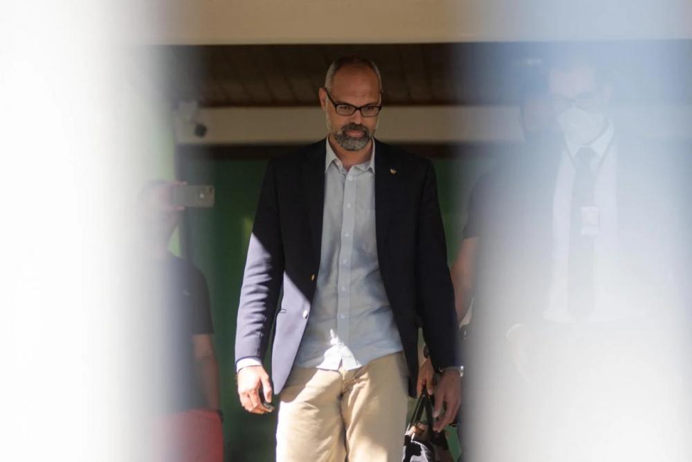 O extremista Allan dos Santos (Foto: Hugo Barreto/Metrópoles)