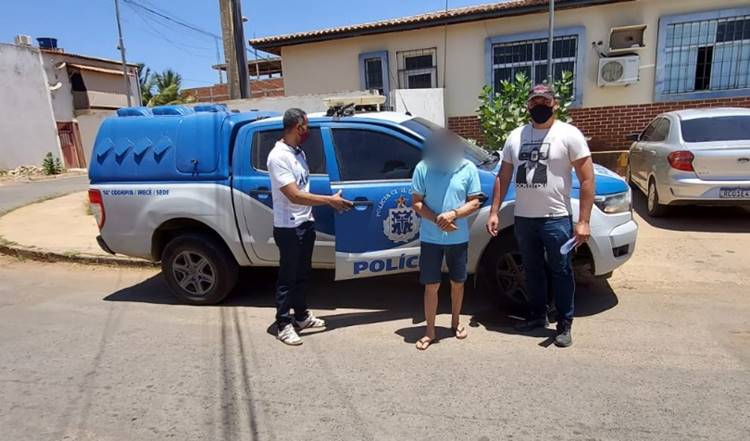 Homem acusado de assassinar agente socioeducativo na região de Sousa é preso em ação da Polícia Civil na Bahia